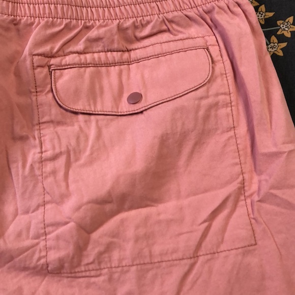 Patagonia Funhoggers 6” Casual Pull-On Cotton Shorts in Sunfade Pink - Picture 10 of 10